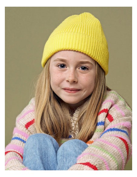 BEE-B381B-Kids Fashion Beanie 2